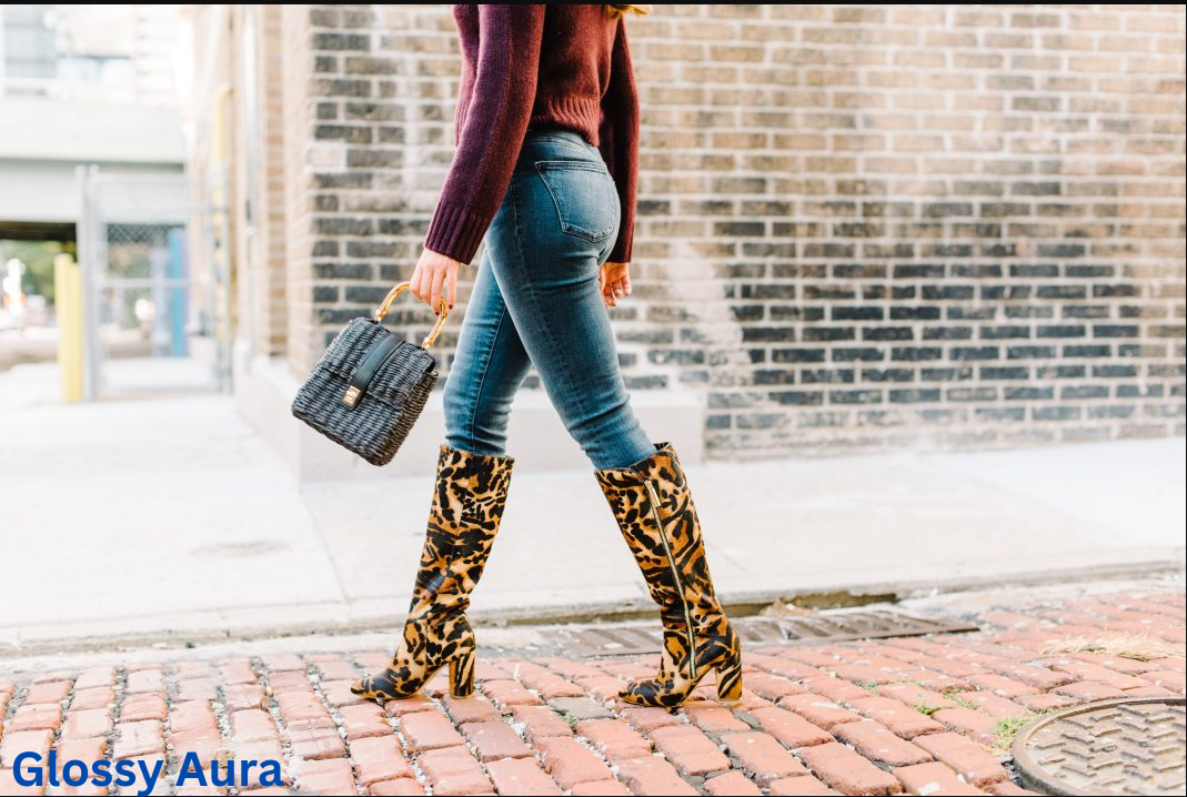 Animal Print Boots