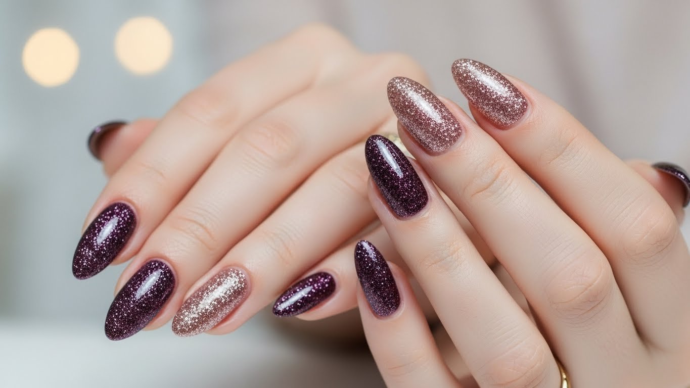 Glitter Ombre Nails
