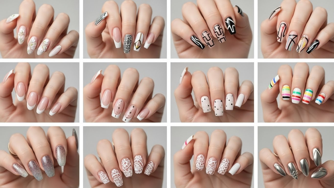 Nail Art for Different Nail Shapes
