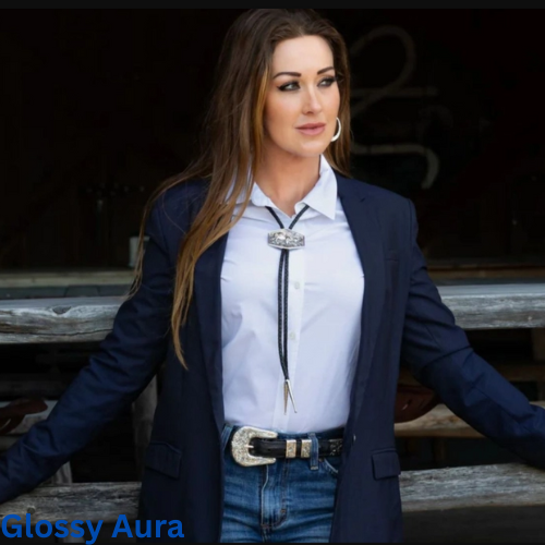 Tailored Blazer and Bolo Tie