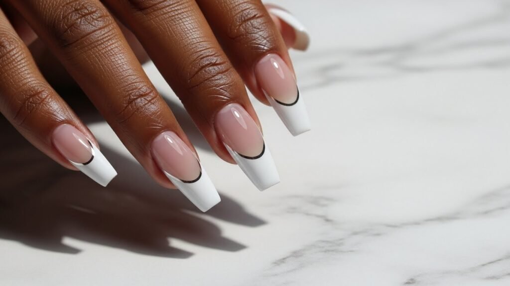 Chrome French Tips, Reinvented