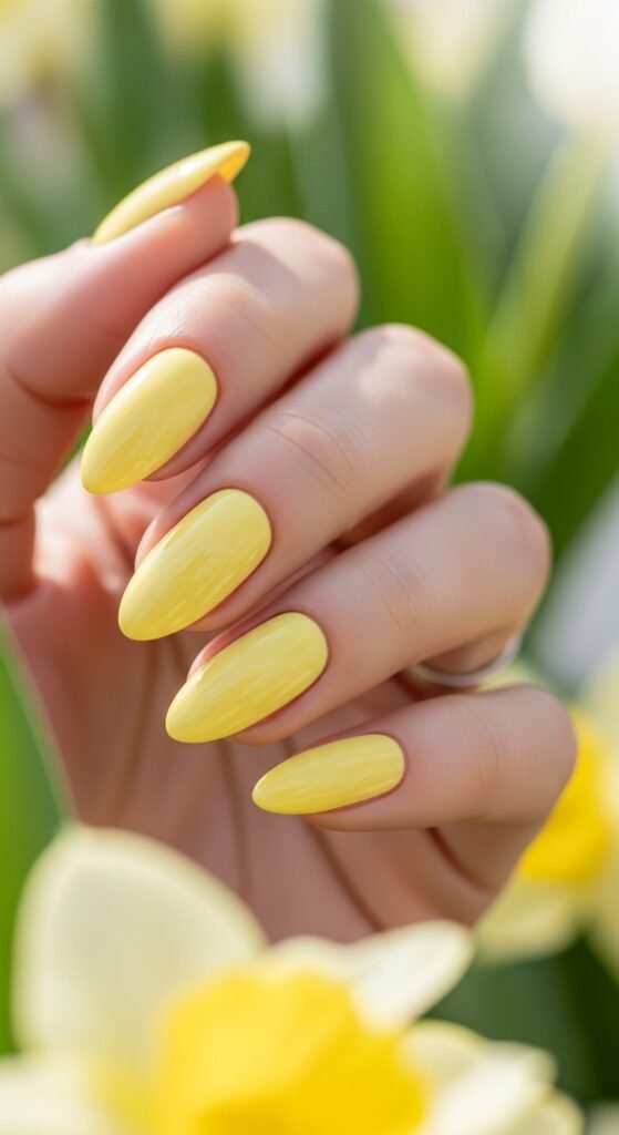 Pink Nude Nails with Micro Glitter