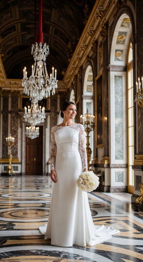 Long Sleeve Wedding Dresses with Sleeves