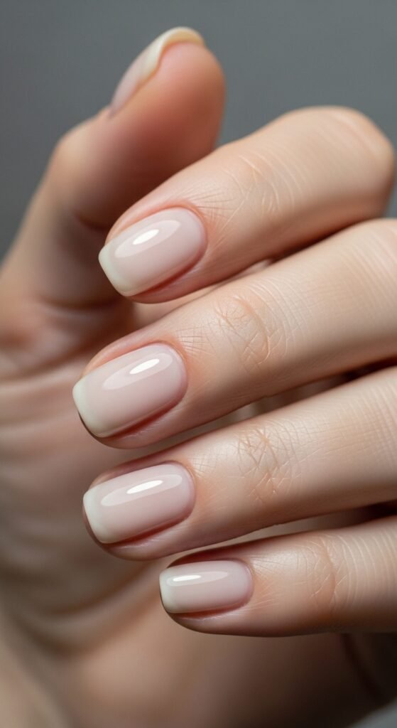 Natural Nails with Strengthening Gloss