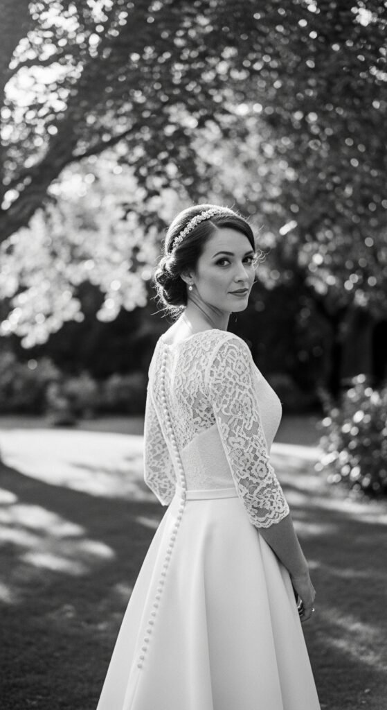 Vintage-Inspired Wedding Dresses with Sleeves