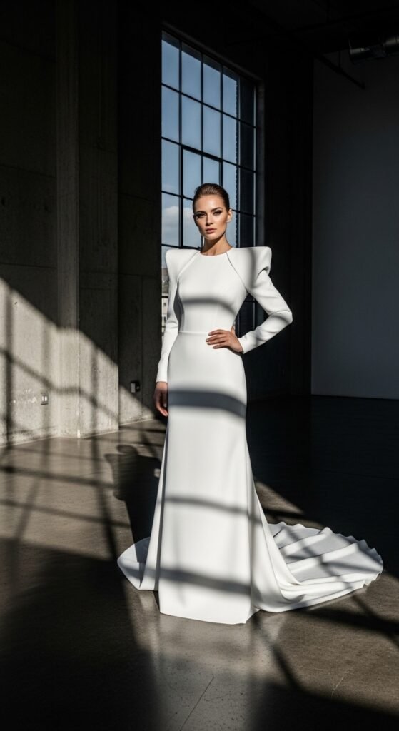 Winter Wedding Dresses with Sleeves