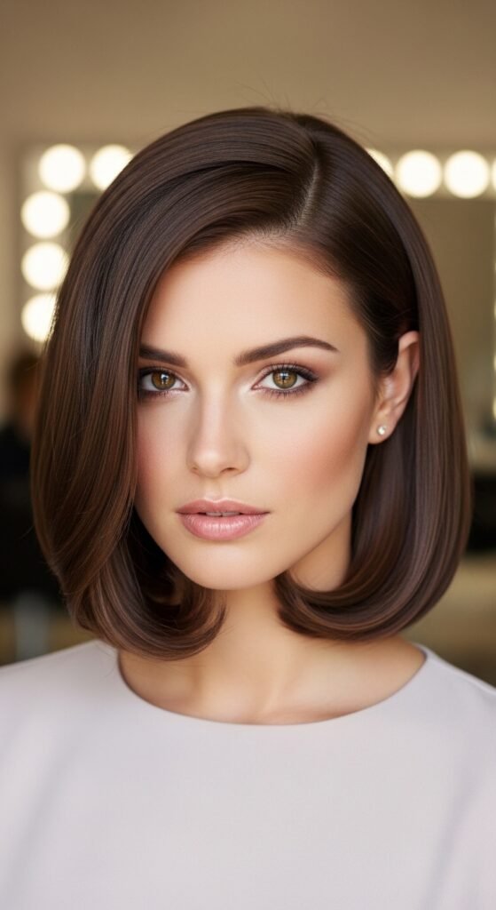 Rounded Long Bob