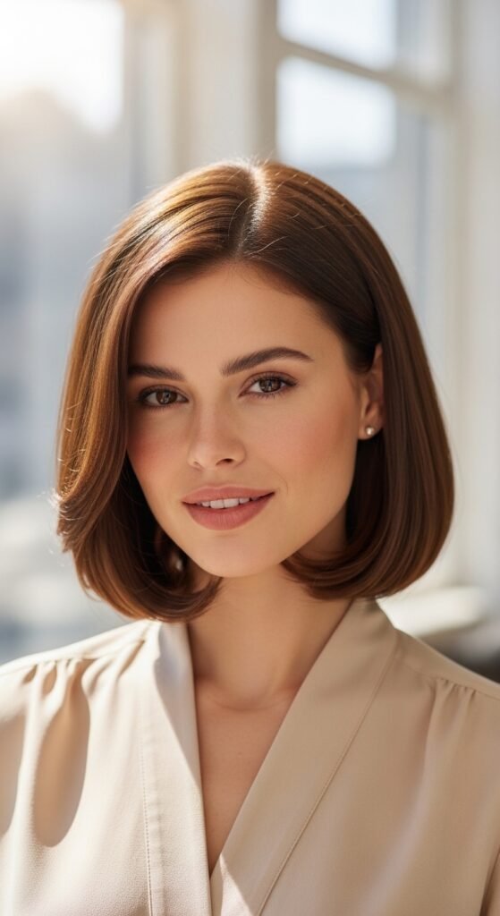 Smooth Shoulder-Length Lob