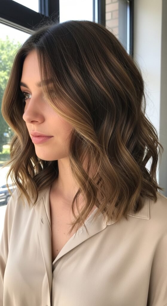 Wavy Long Bob