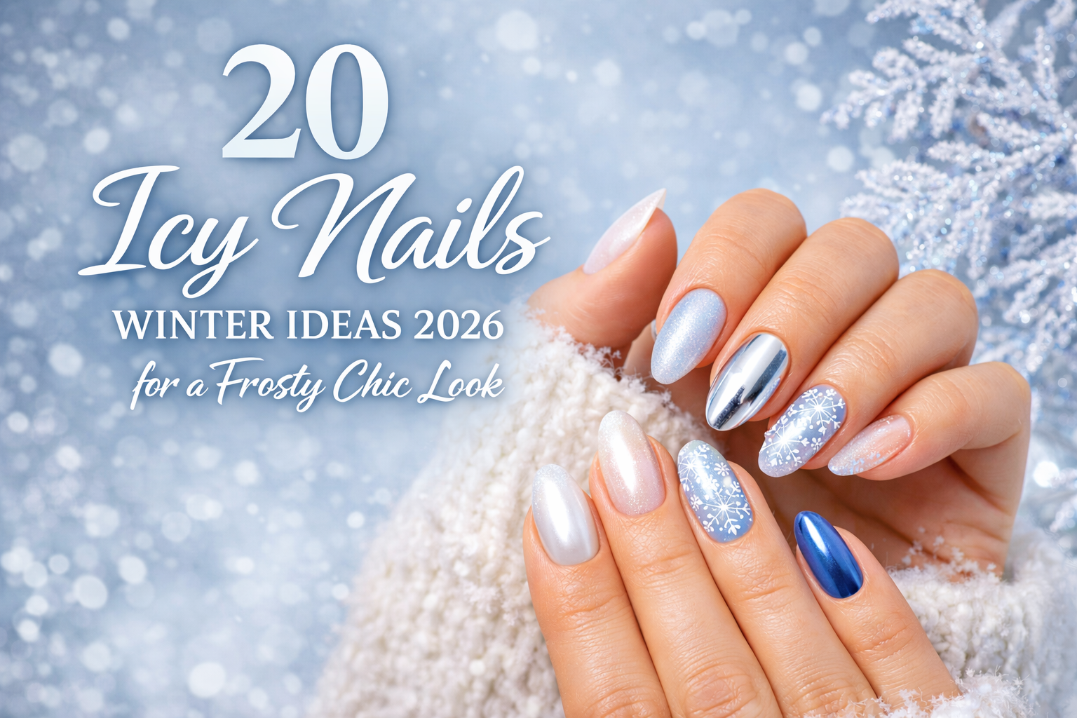 Icy Nails Winter Ideas