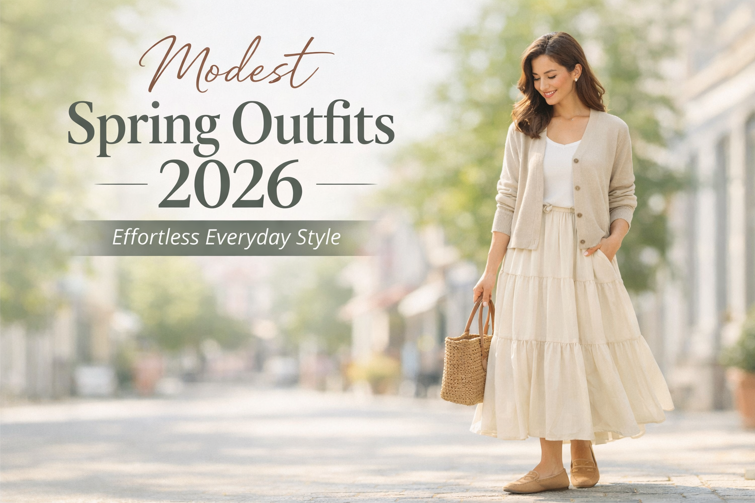 Modest Spring Outfits