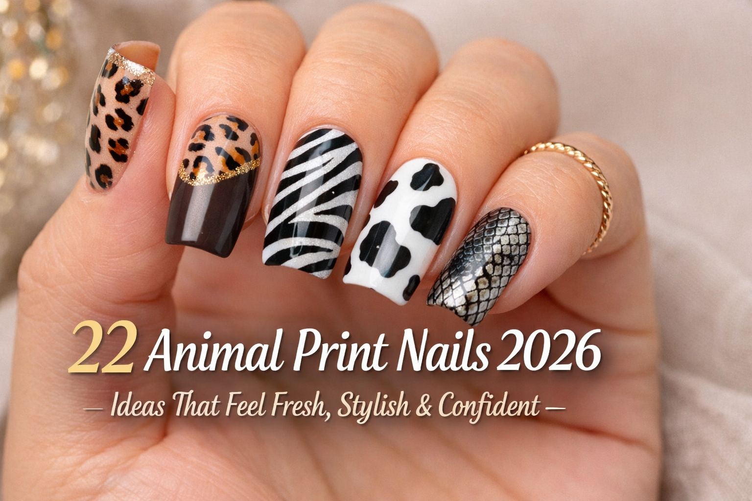 Animal Print Nails