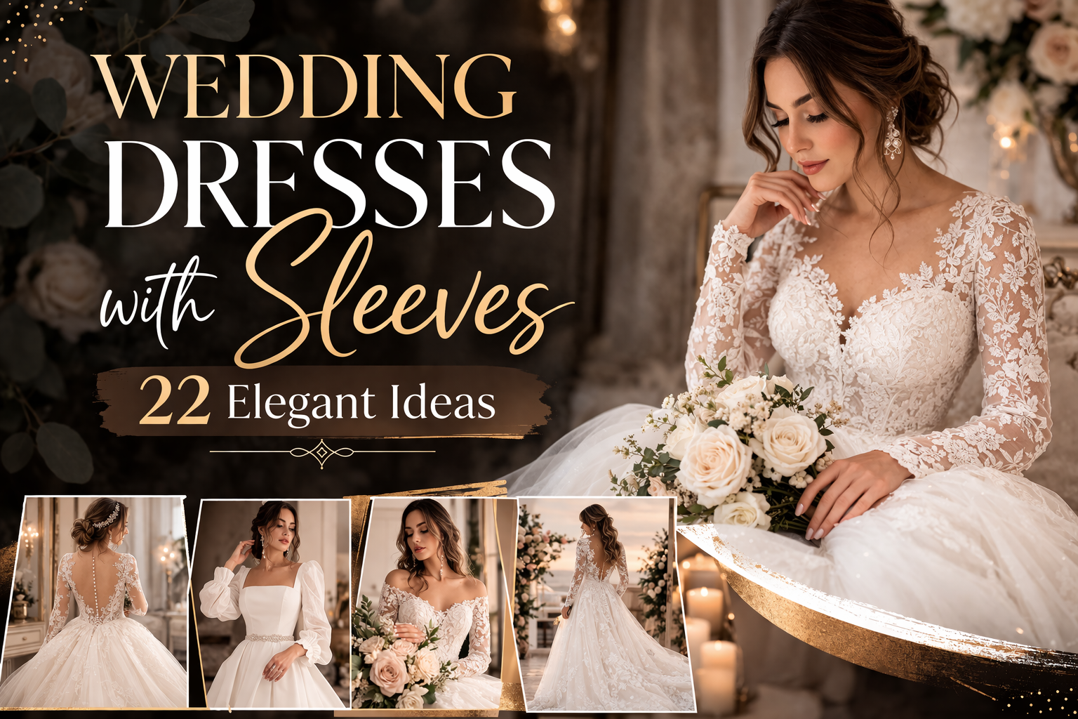Wedding Dresses with Sleeves