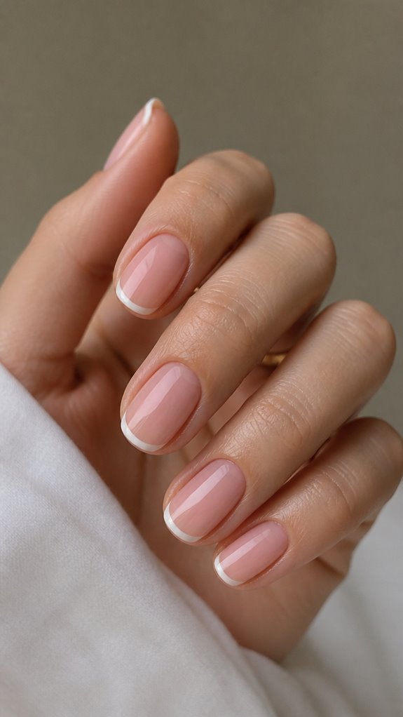 chic minimalist nail elegance