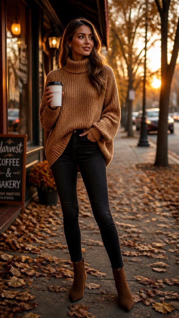 day to night sweater styling