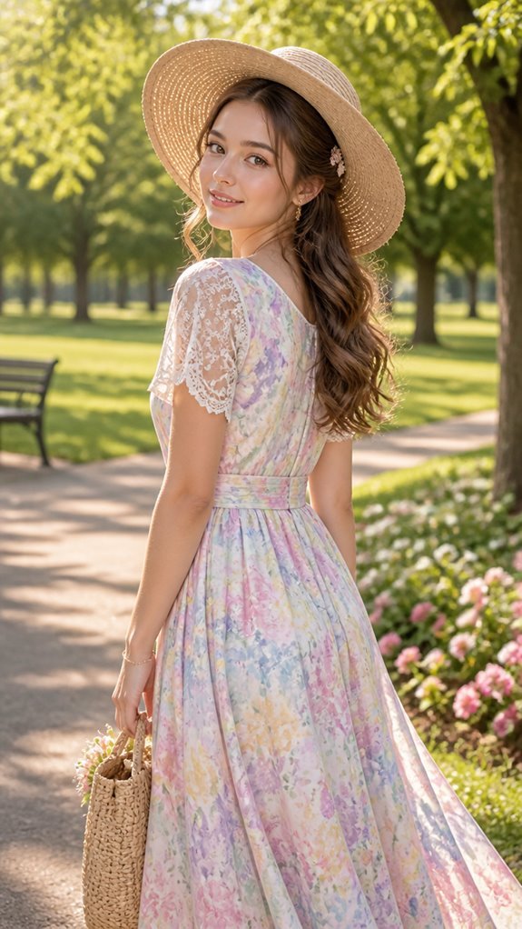 effortless summer modest beauty