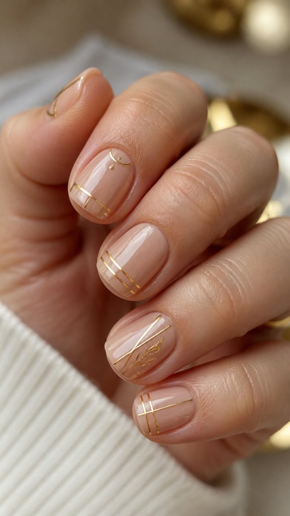 elegant fine line detailing