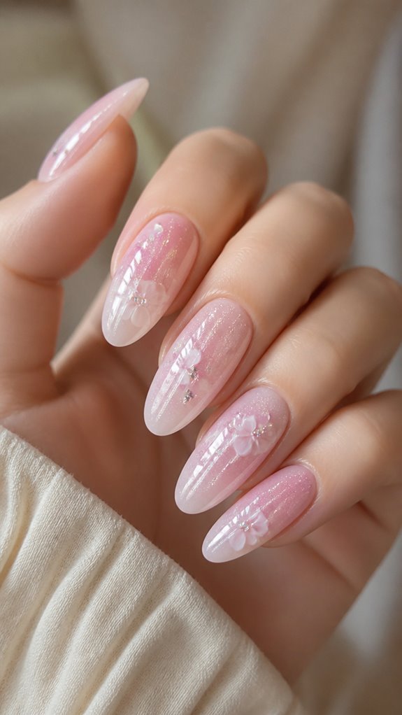 elegant minimalist nail designs