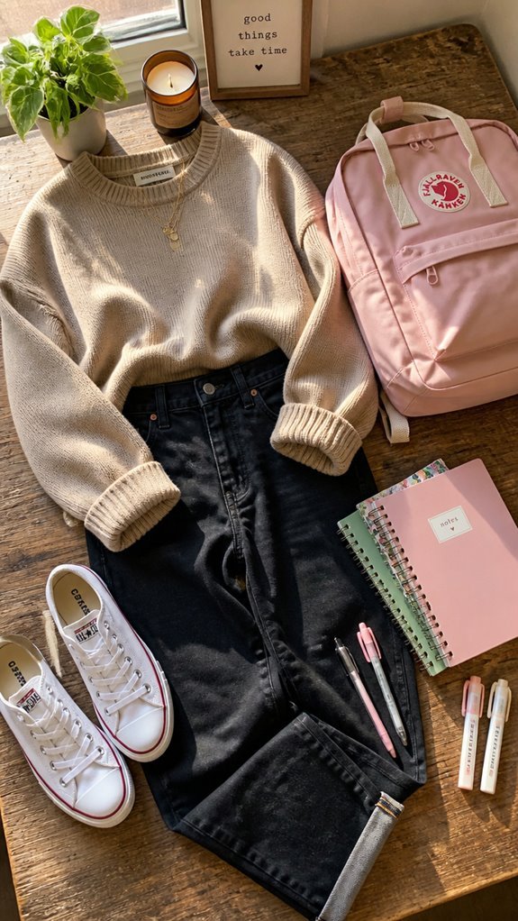 elevate basics with style