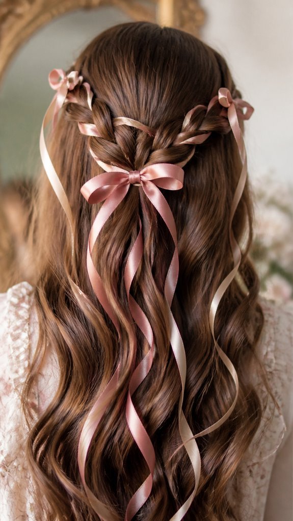 enchanting ribbon hairstyle inspiration