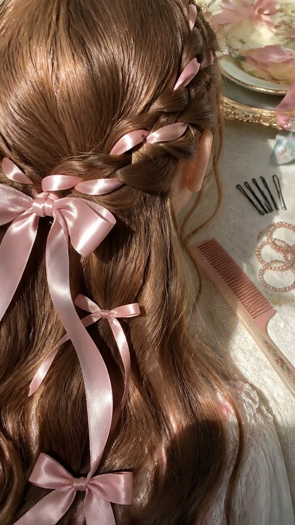 essential ribbon hairstyle tools