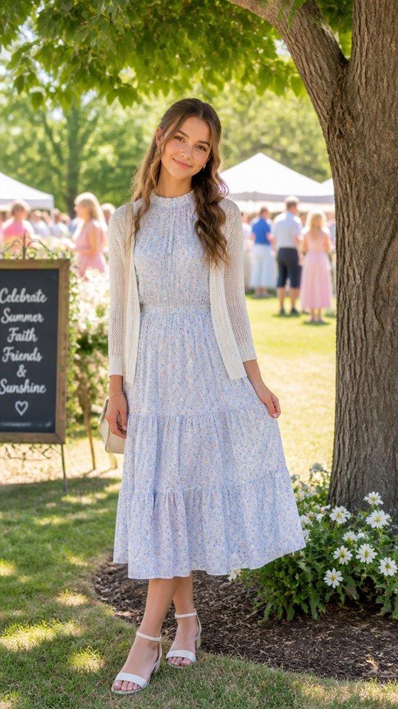 modest summer event outfits