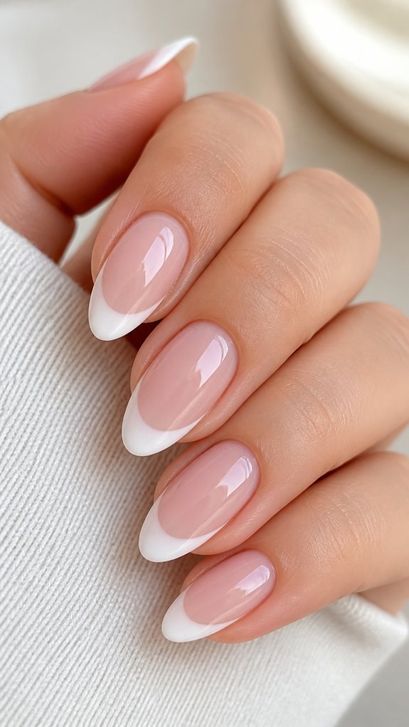 perfect french tips diy