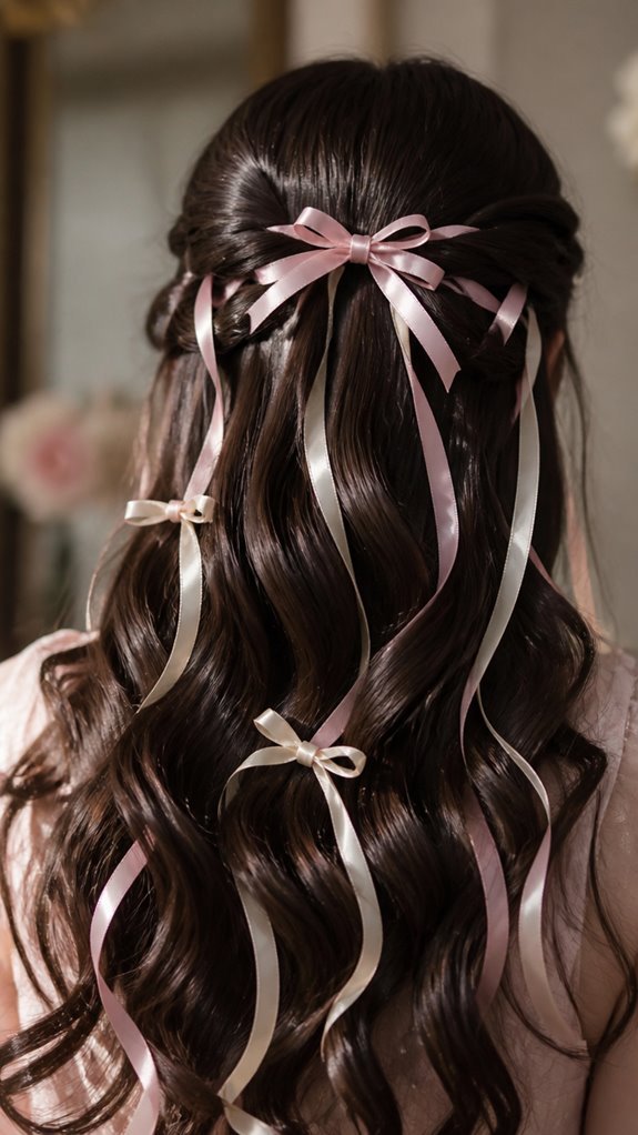 playful ribbon hairstyle ideas