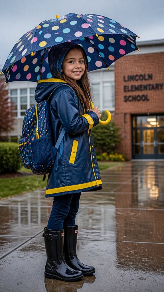 quick rainy day outfits