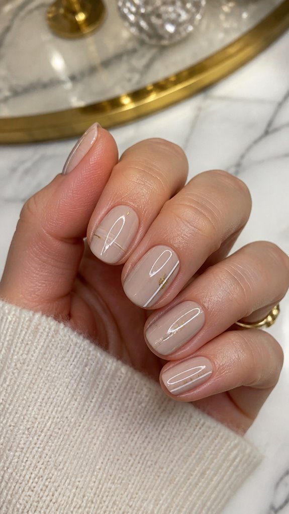 refined elegance in nails
