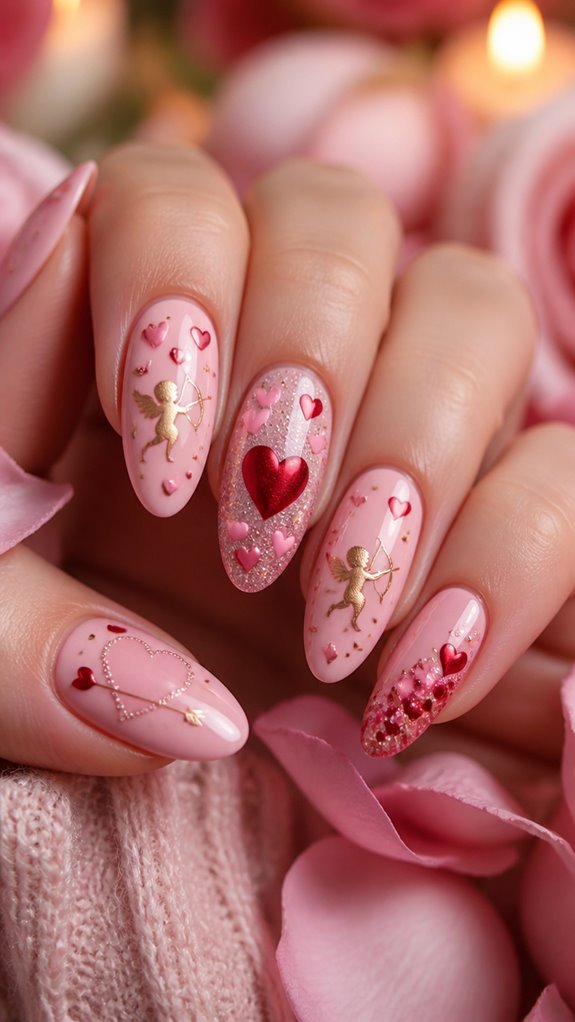 romantic nail art designs