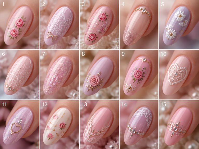 romantic nail art ideas