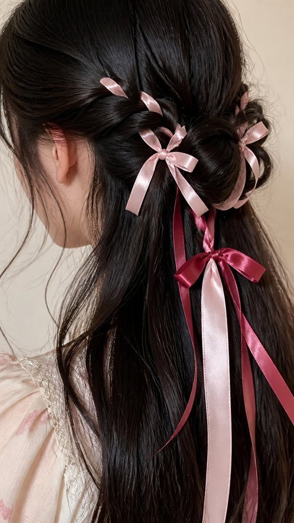 secure ribbons effortless style