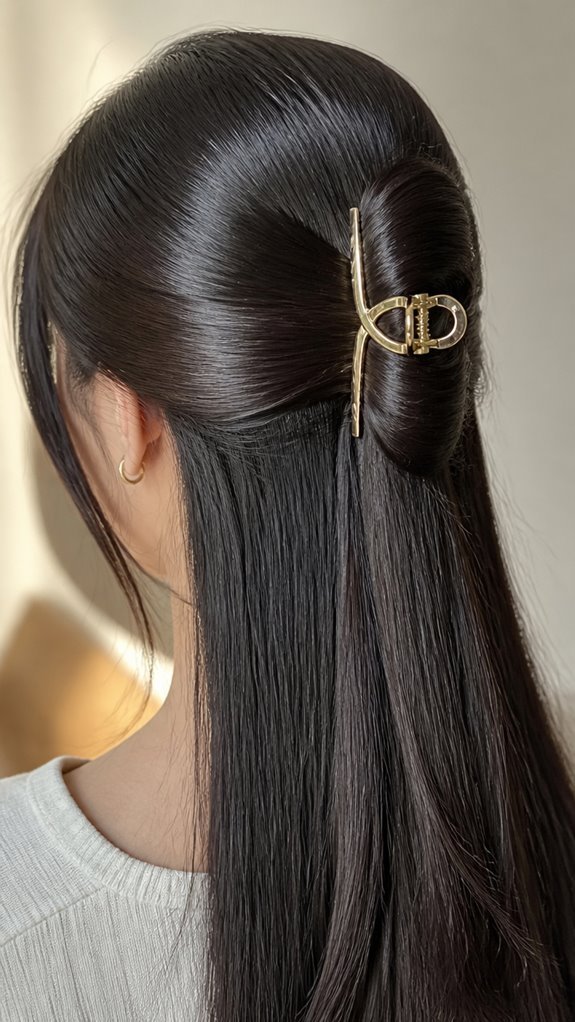 securely fasten your hair