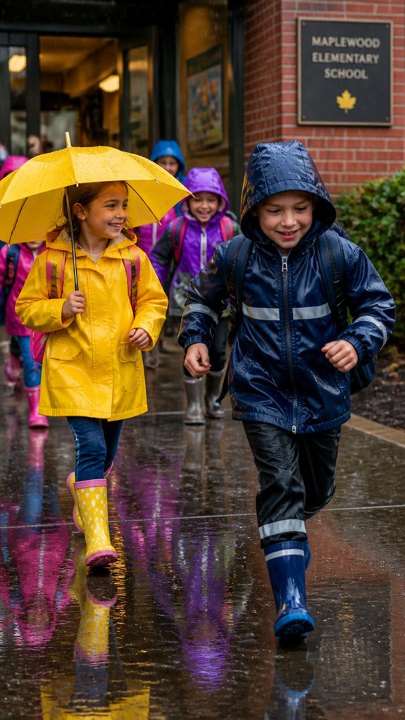 stylish breathable versatile rainwear