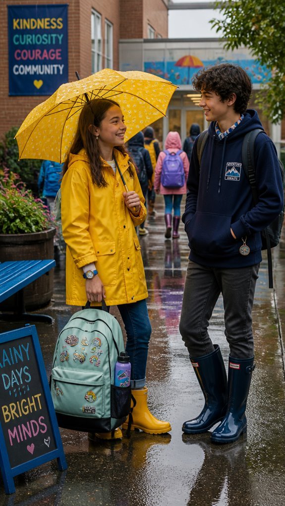 stylish rainy day essentials
