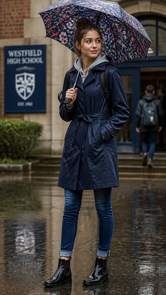 stylish waterproof rain gear