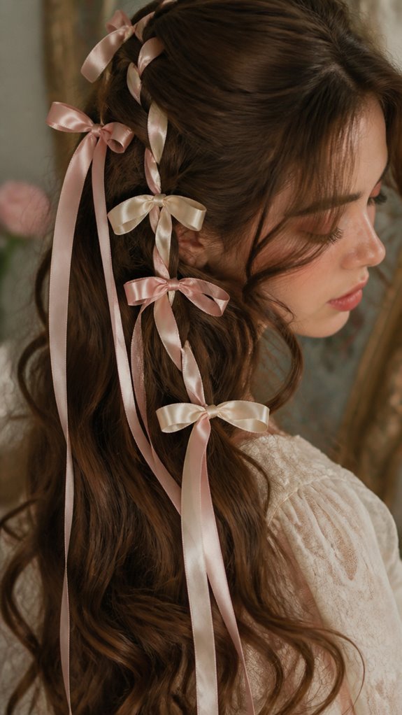 timeless vintage ribbon hairstyles